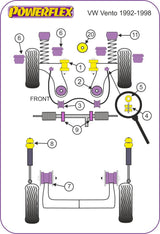 Volkswagen Power Steering Rack Mount