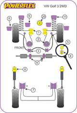 Volkswagen Rear Anti-Roll Bar To Beam Bush Eibach