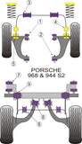 Porsche Rear Axle Carrier Outer Mounting