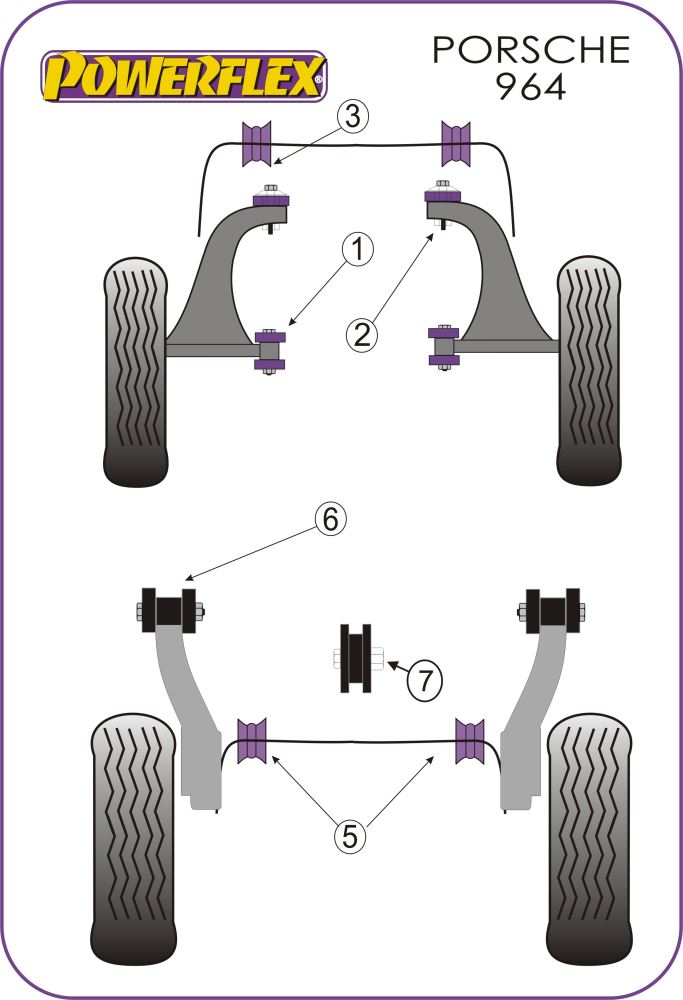 Porsche Transmission Mount Large Bush