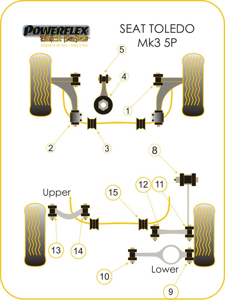 Front Anti Roll Bar Bush 23mm