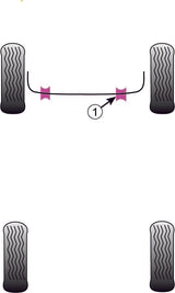 Front Anti Roll Bar To Chassis Bush 25mm