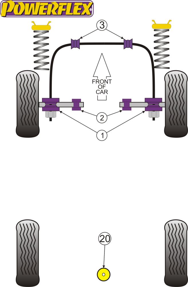 Audi Front Track Control Arm Inner Bush