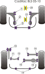 Rear Lower Engine Mount Insert