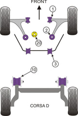 Rear Beam Mounting Bush
