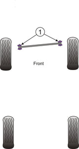 Jeep Grand Cherokee WG & WJ (1999-2004) Front Panhard Rod Bush