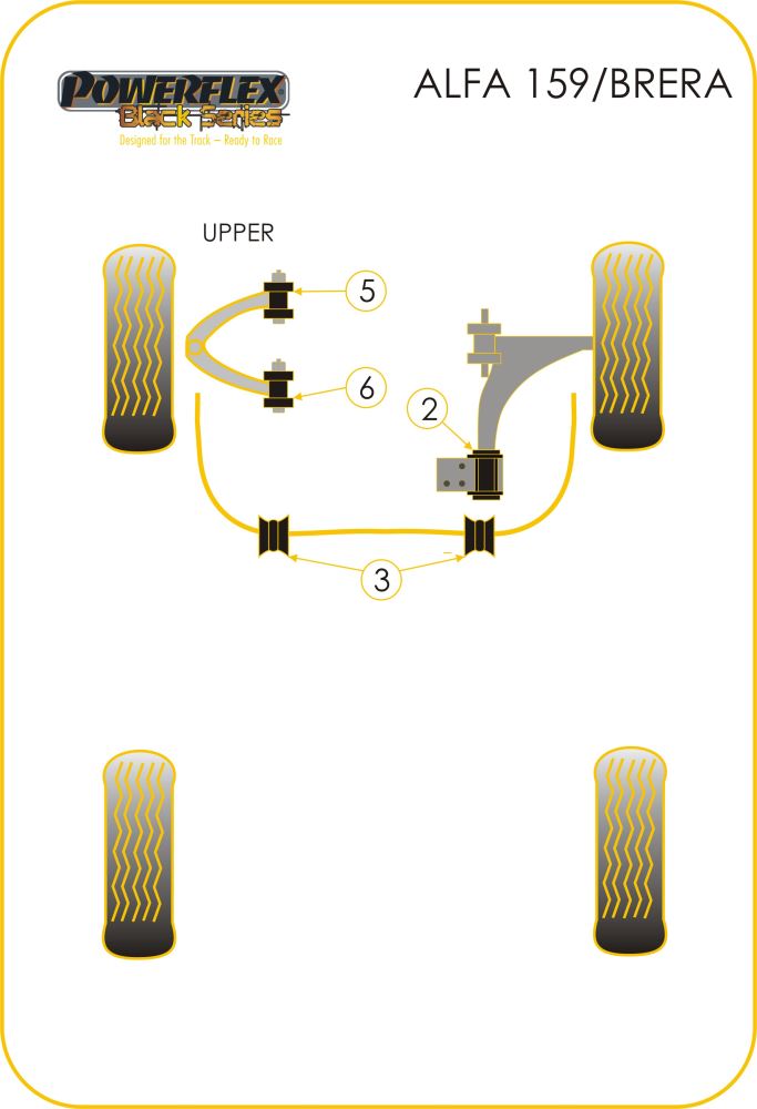 Alfa Romeo Front Upper Arm Front Bush
