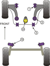 Renault Upper Engine Mount Insert