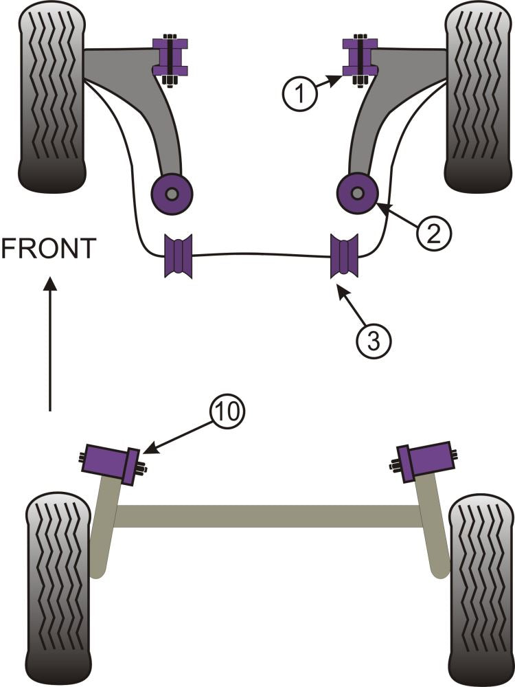 Rear Beam Mounting Bush