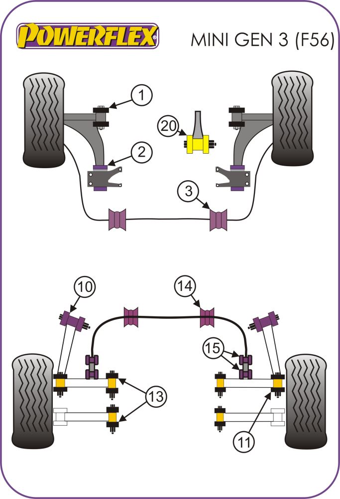 Upper Engine Mount Insert Kit