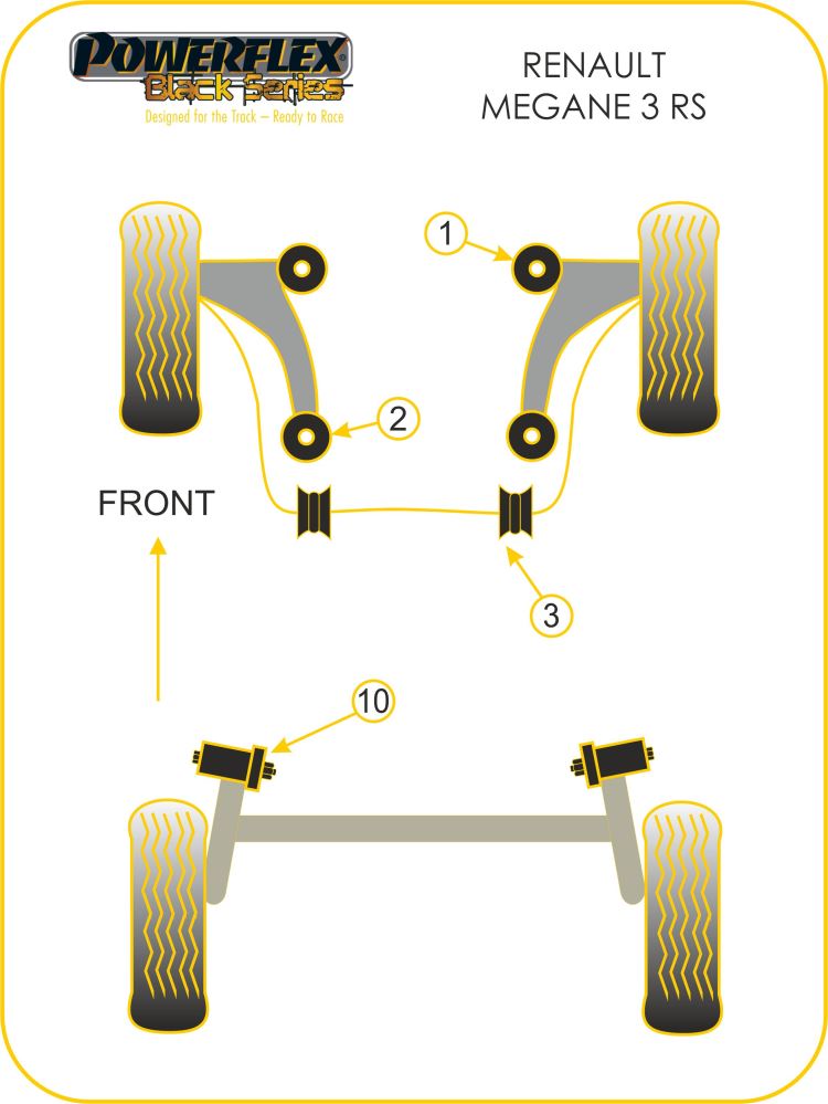Renault Rear Beam Mounting Bush 14mm
