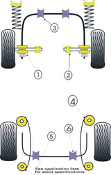 Ford Leaf Spring Shackle Mounts