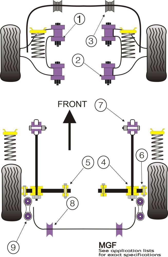 Rear Lower Arm Inner Bush