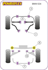 BMW Rear Diff Rear Mounting Bush