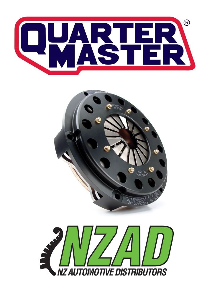 Nissan Twin Plate Clutch Quartermaster V Drive 7.25" Rally Thick 25.5mm x 24T