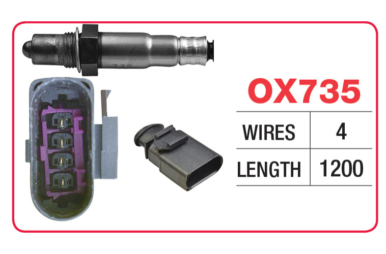 AUDI TT Oxygen/Lambda Sensor - OX735