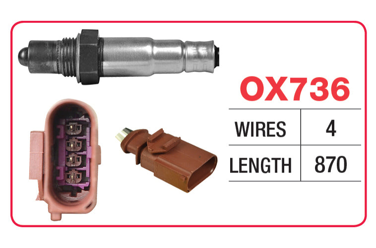 AUDI A6 Oxygen/Lambda Sensor - OX736