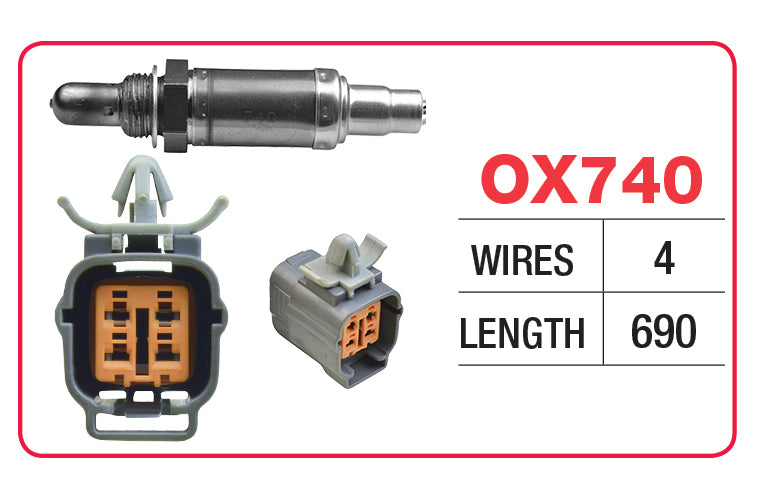 MAZDA 3 Oxygen/Lambda Sensor - OX740