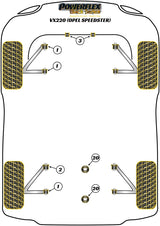 Vauxhall / Opel Front Lower Engine Mount Insert Kit