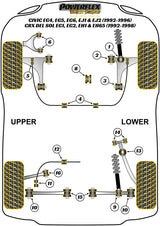 Rear Upper Outer Link/Hub Bush