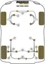 Upper Engine Mount Steady Bush