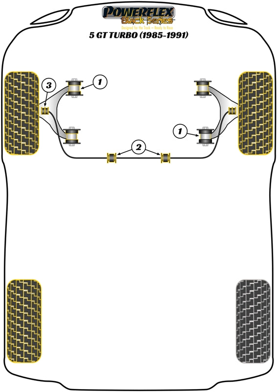 Renault Front Anti Roll Bar Inner Mount 21mm