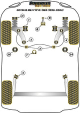 Front Wishbone Rear Bush, Pattern Arm