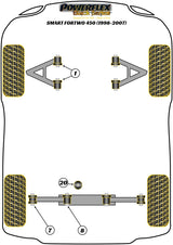 Smart Rear Control Arm Outer Bush