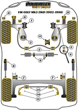 Front Wishbone Rear Bush