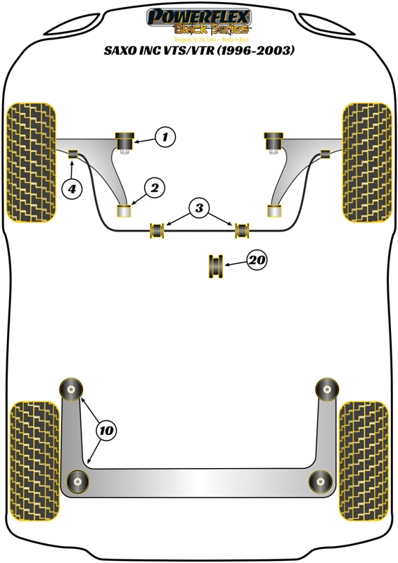 Anti Roll Bar Bush 19mm