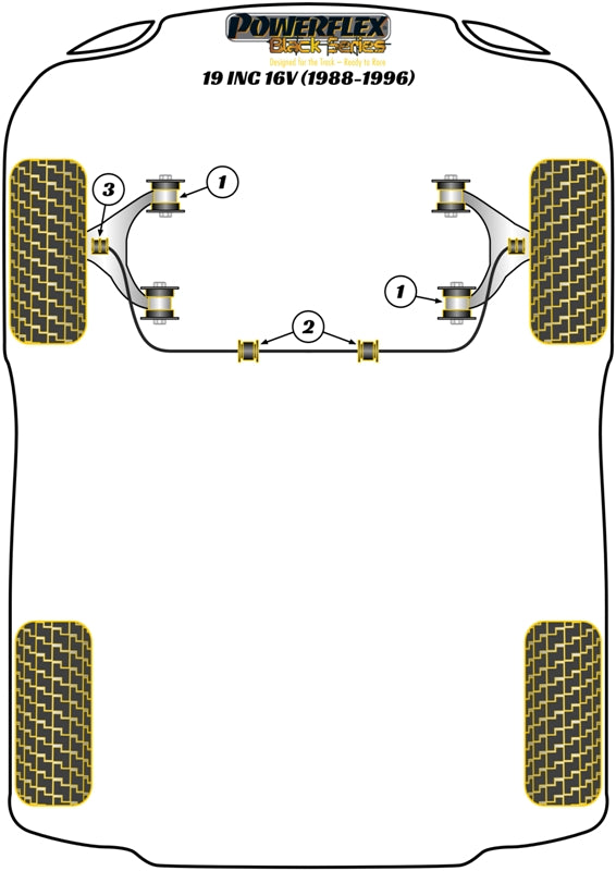 Renault Front Lower Wishbone Bush (Williams)