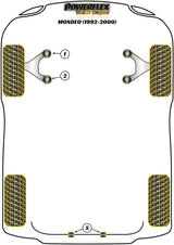 Ford Mondeo Front Wishbone Front Bush 60mm