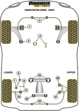 Subaru Rear Diff Front Mounting Bush