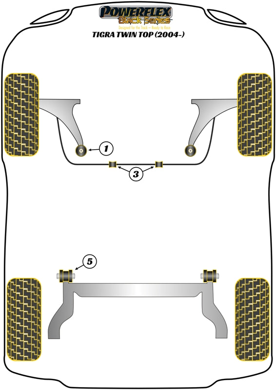 Vauxhall / Opel Front Wishbone Rear Bush