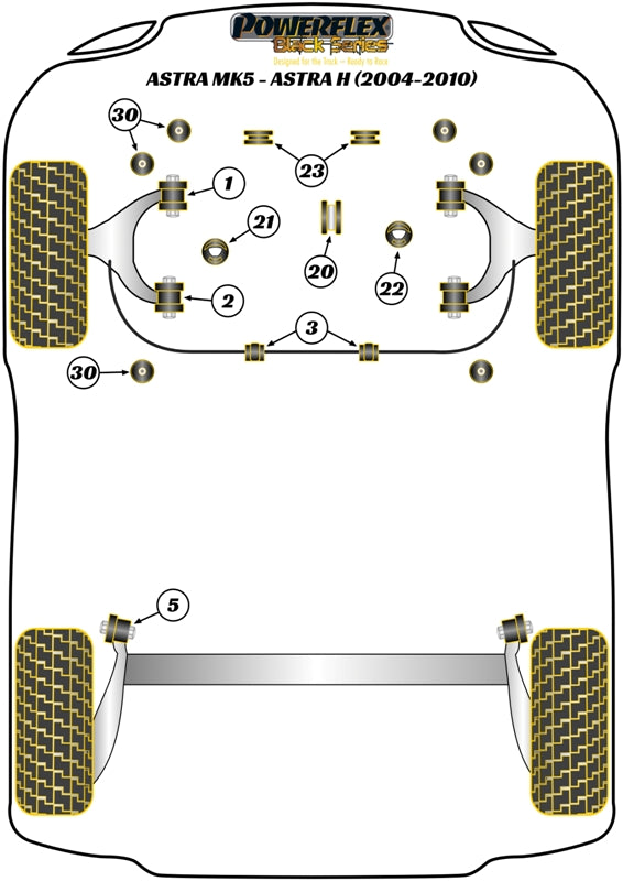 Vauxhall / Opel Upper Right Engine Mounting Insert Diesel