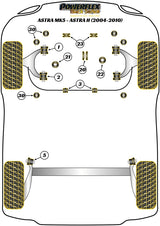 Front Anti Roll Bar Mounting Bush 24mm (2 Piece)