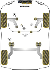 Lower Rear Engine Mount Insert
