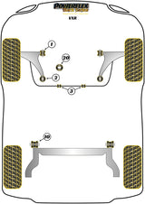 Lower Rear Engine Mount Insert