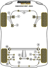 Subaru Front Arm Rear Bush - Caster Adjust