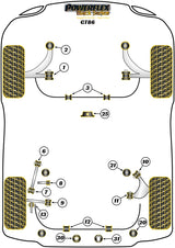 Rear Subframe Rear Insert