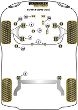 Front Anti Roll Bar Mounting Bush 25mm (2 Piece)