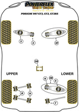 Porsche Track Control Arm & Bush Kit