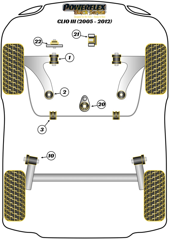 Lower Torque Mount - Track/Msport