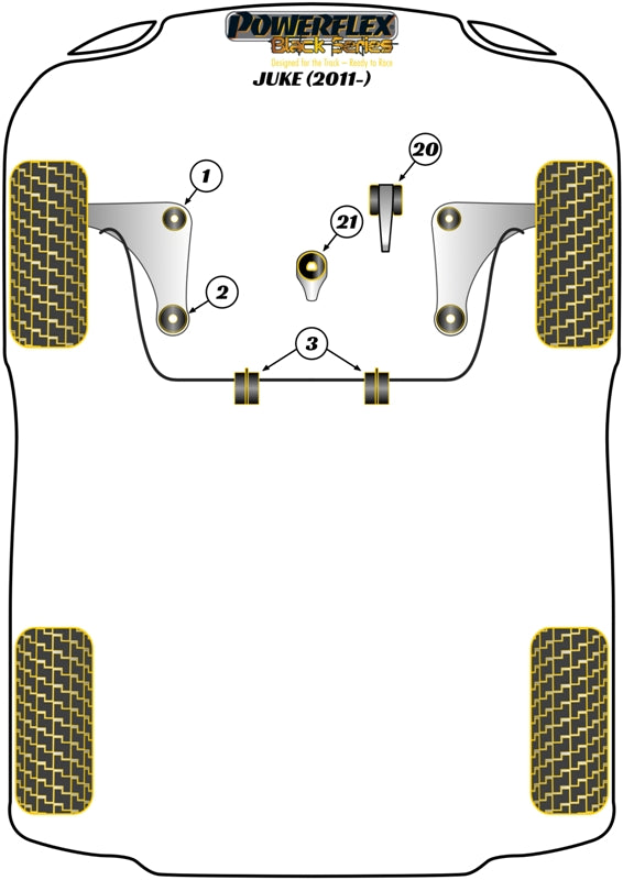 Nissan Front Anti Roll Bar Bush 23mm