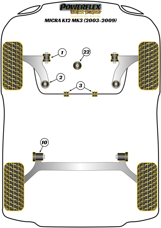 Front Arm Rear Bush