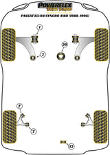 Rear Lower Engine Mount Insert