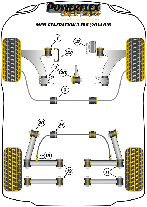 Gearbox Mounting Bush Insert
