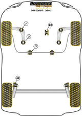 Front Anti Roll Bar Bush 21mm