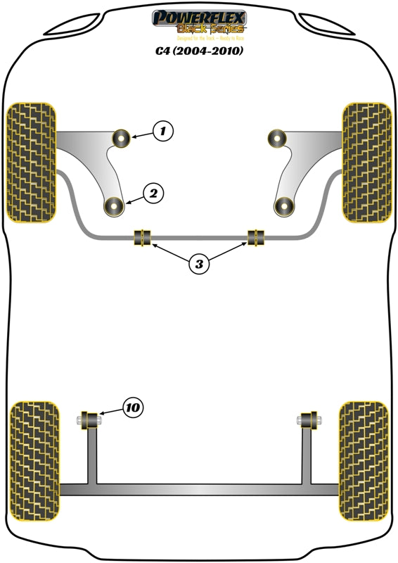 Front Anti Roll Bar Bush 24.5mm