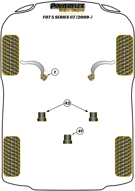 Front Radius Arm To Chassis Bush